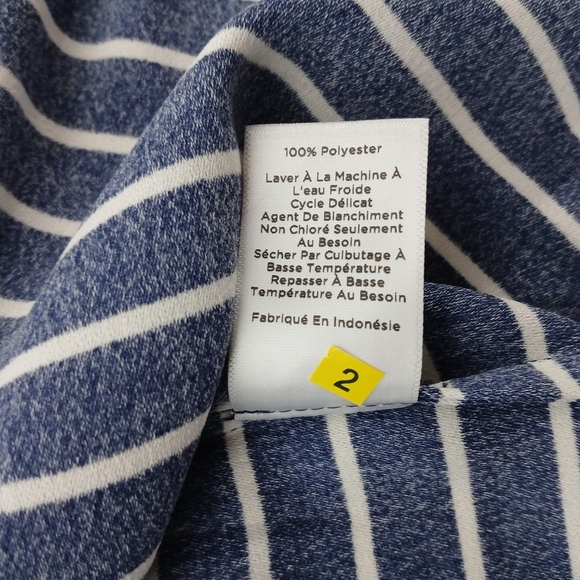 Talbots Ladies V Neck 3/4 Sleeve Blouse. Size XL NWT - Picture 5 of 7